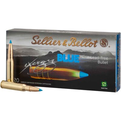 Sellier and Bellot 6.5 X 55 SE 120gr TXRG Exergy Blue (20 Box)(Non-Toxic)